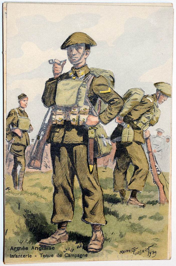Armée Anglaise Infanterie - 1939 - Maurice Toussaint
