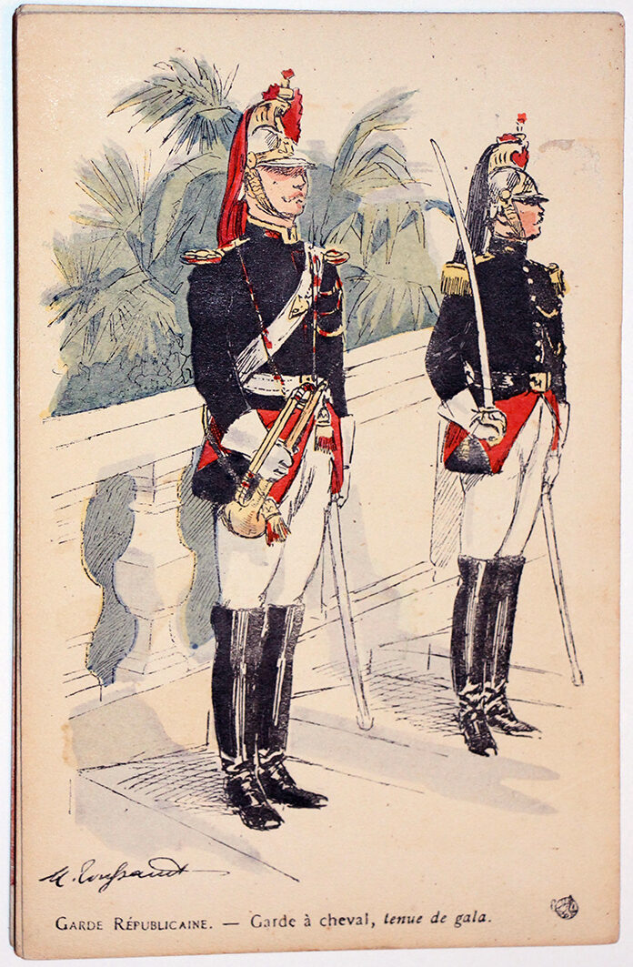 Armée Française - Garde Républicaine - Tenue de Gala - 1910 - Maurice Toussaint