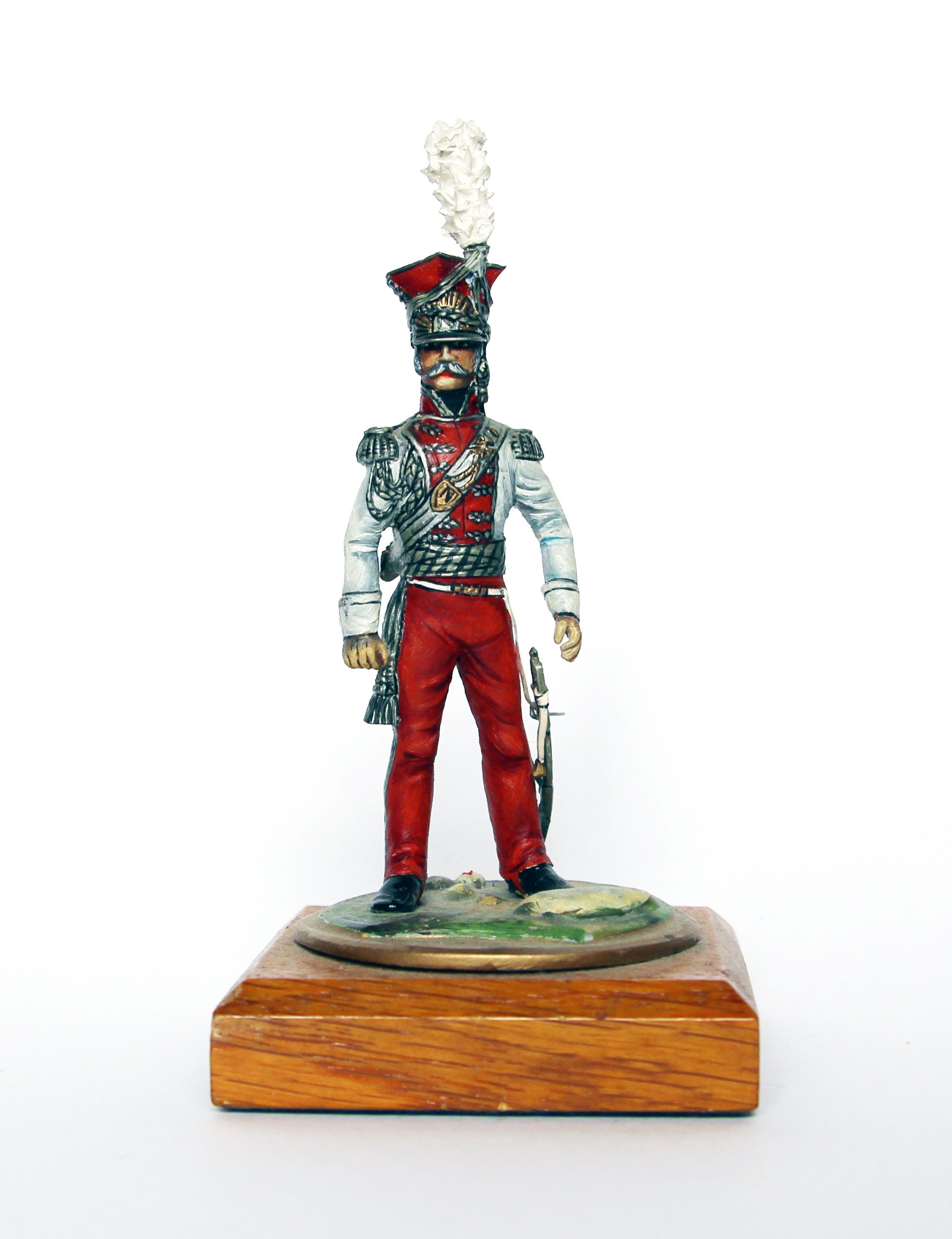 Figurine Series 77 - Peinture collectionneur - Officier du 1er Chevau-légers lanciers de la Garde - Polonais