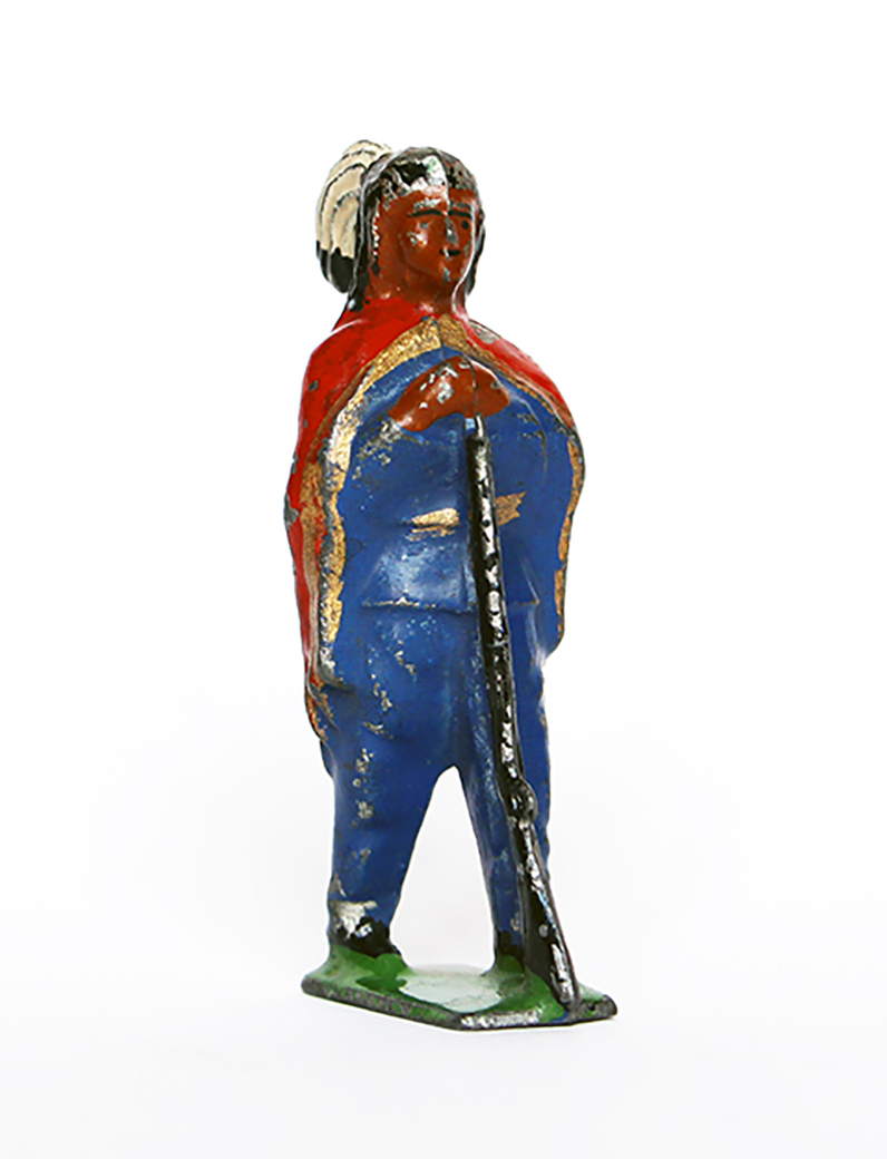 Ancienne Figurine Plomb Creux année 50/60 - Cowboy