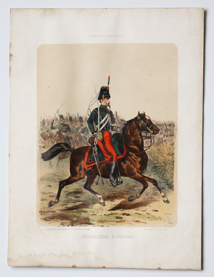 Uniforme Second Empire Chasseur à Cheval - François Hippolyte Lalaisse