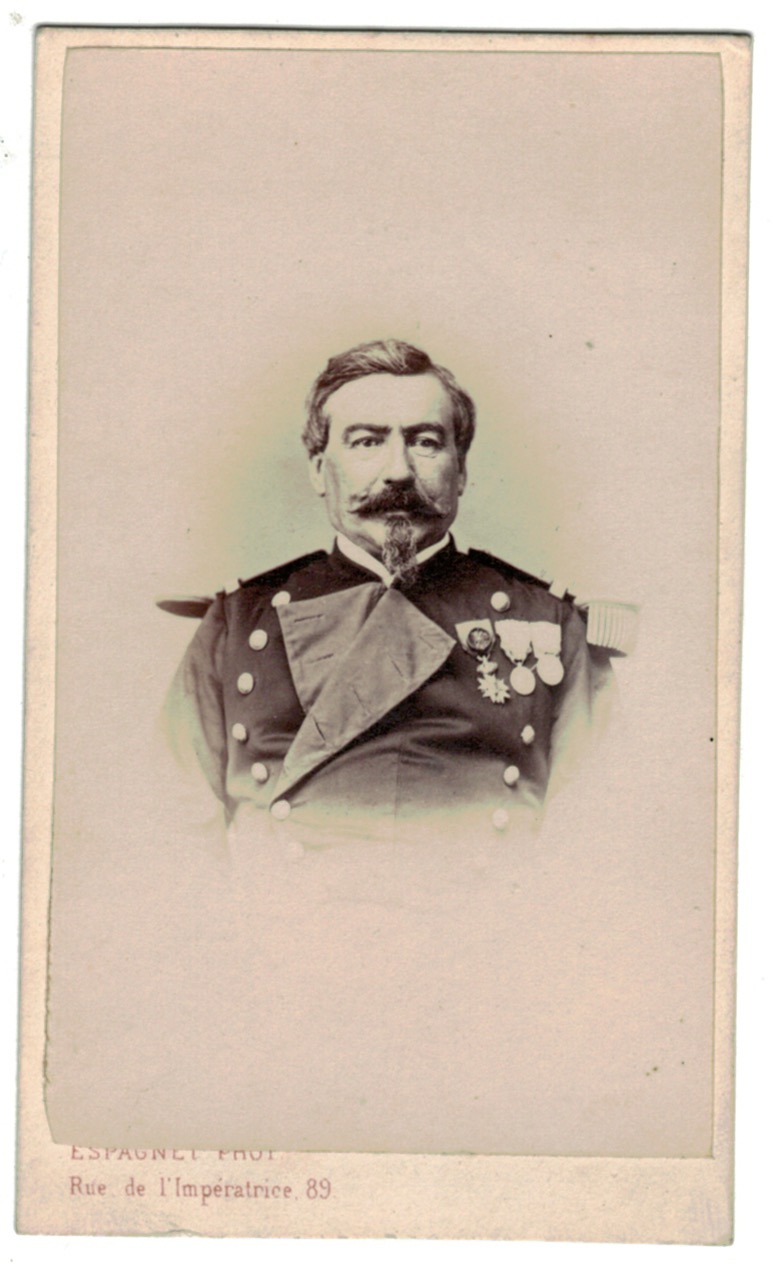 CDV Soldat Français - Infanterie - Officier - Uniforme - 2nd empire - Légion d'honneur