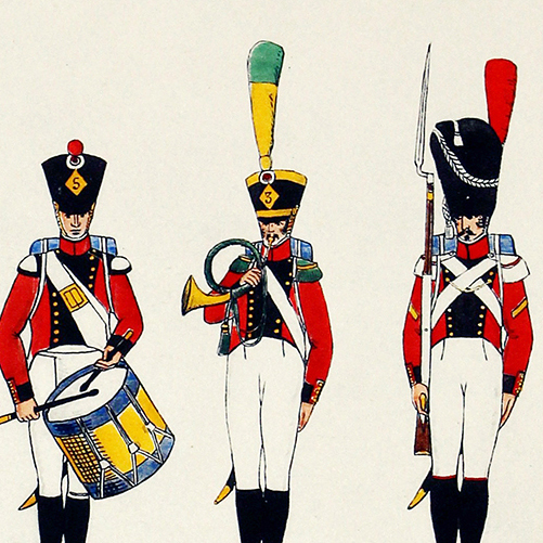 3eme Régiment d'Infanterie Suisse J.E.Hilpert - Le Passepoil