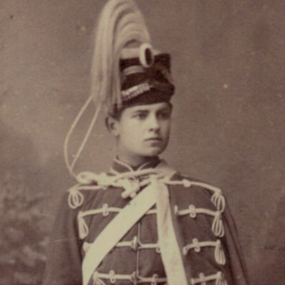 CDV Soldat Allemand - Armée Cavalerie - Grande tenue - Hussard - Sabre - Merseburg