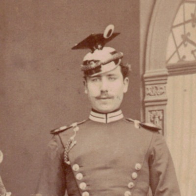 CDV Soldat Allemand - Armée Cavalerie - Grande tenue - Uhlan Garde - Sabre - Berlin Potsdam -