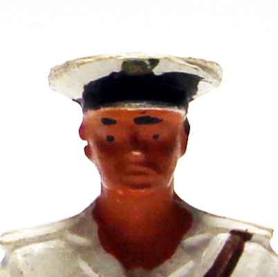 2 Figurines Starlux 1970 Marin Français Marine Nationale