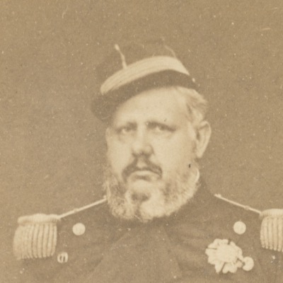 CDV - Ancienne Photographie - Portrait Officier Infanterie - Naples - Second Empire - Napoleon III - A définir
