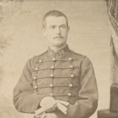 CDV - Ancienne Photographie - 3ème République - Artillerie - 18ème Régiment - Uniforme