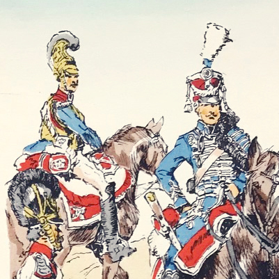 Planche 90 - Heer Und Tradition - Hans Bauer - Uniforme - Bayerischen Kavallerie - 1798-1815 - Die Historische Uniformierung