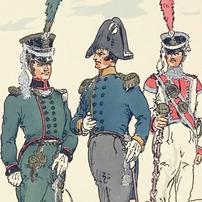 Planche 46 - Heer Und Tradition - Hans Bauer - Uniforme - Sächsische Infanterie - 1810 -1815 - Die Historische Uniformierung