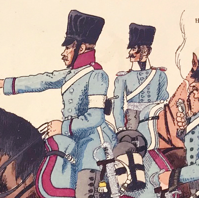 Planche 60 - Heer Und Tradition - Hans Bauer - Uniforme - Preußischen Dragoner - 1808 -1819 - Die Historische Uniformierung