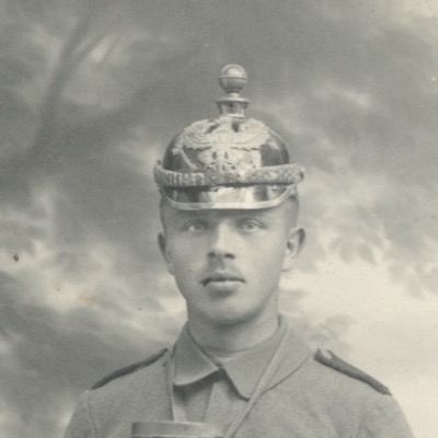 Carte Ancienne Photographie - Guerre 14/18 - Armée Allemande - Artilleur - Alsacien - Conscription - Front Est