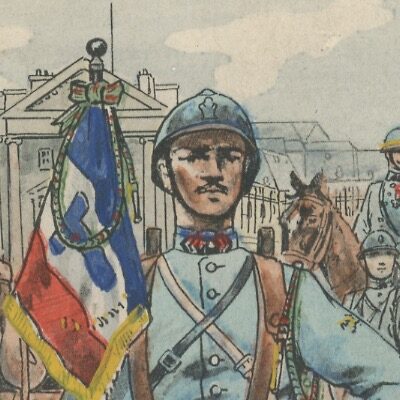 Carte Postale Illustrée - Pierre Albert Leroux - Edition Militaire Illustrées - Génie - Télégraphiste - 1930