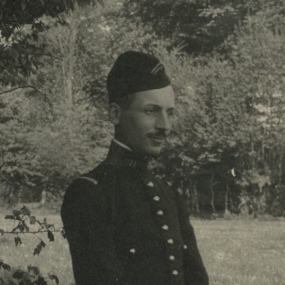 Carte Ancienne Photographie - Guerre 14/18 - Armée Française - Officier - Cavalerie - 11 régiment Cuirassier - Uniforme - Lieutenant