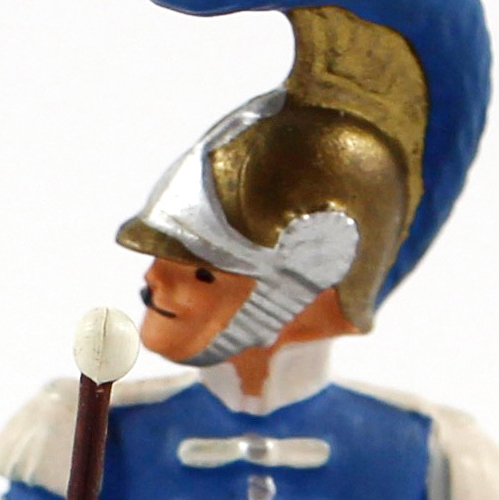 Figurine Starlux 1er Empire - Timbalier Carabinier - Trompette - Musicien- Plastique