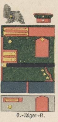 Das Garde-Jäger-Bataillon war ein neupreußisches Jägerbataillon, das in der Tradition des altpreußischen Korps Jäger zu Fuß stand und 1744 von Friedrich II. in Preußen aufgestellt wurde. 1808 wurde daraus das Jägerbataillon Nr. 1, das den Namen Garde-Jäger-Bataillon erhielt. Es gehörte nachfolgend bis 1918 zum Gardekorps der Königlich-Preußischen Armee.