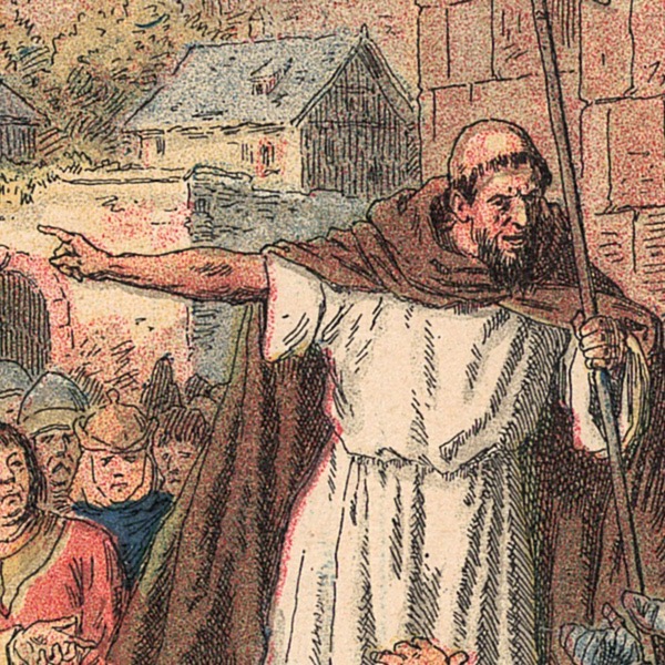 Petit Protège Cahier Scolaire Histoire de France - XIX illustration - La première croisade 1099