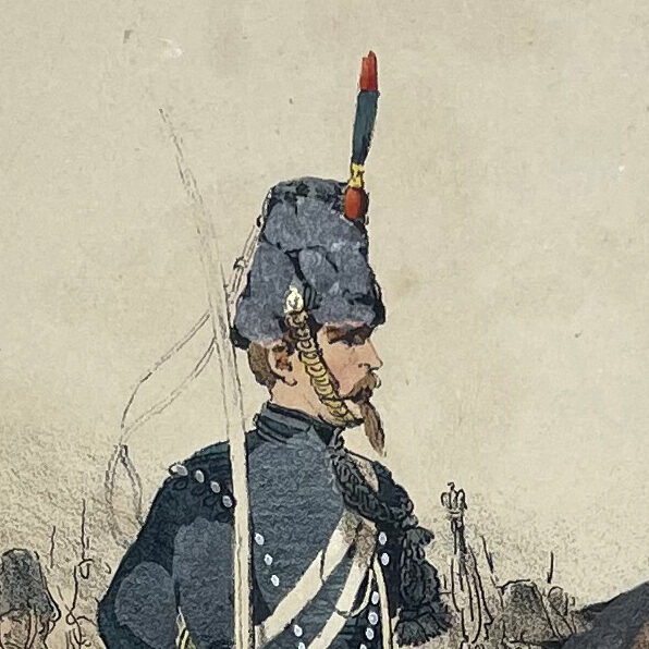 Uniforme Second Empire - Chausseur à Cheval - François Hippolyte Lalaisse - Uniforme de L'armée Française - Napoléon III