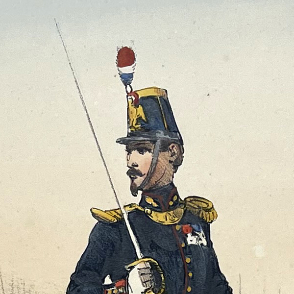 Uniforme Second Empire - Infanterie de Ligne - François Hippolyte Lalaisse - Uniforme de L'armée Française - Napoléon III