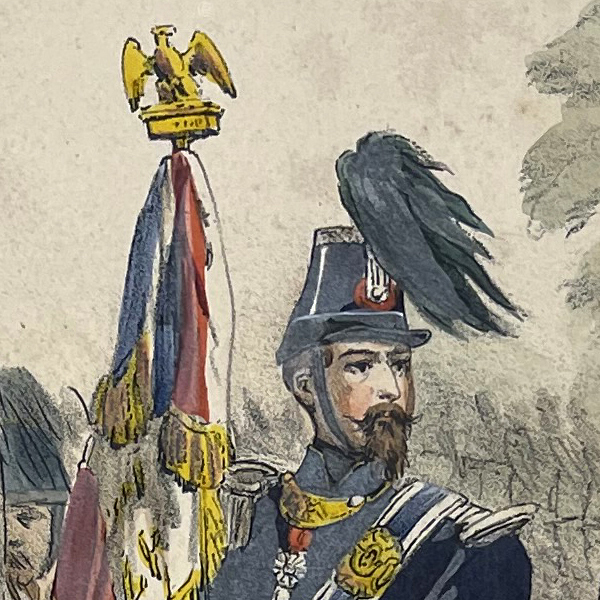 Uniforme Second Empire - Chasseur à Pied - François Hippolyte Lalaisse - Uniforme de L'armée Française - Napoléon III