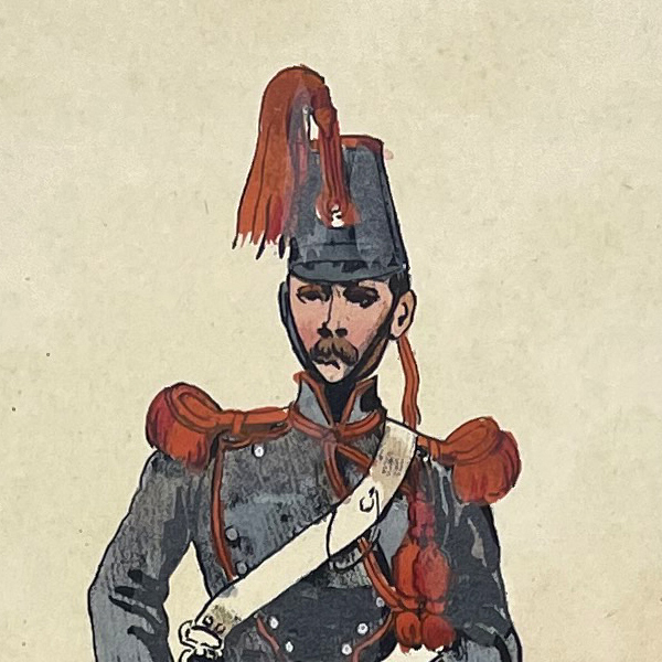 Uniforme Second Empire - Train des Équipages - François Hippolyte Lalaisse - Uniforme de L'armée Française - Napoléon III