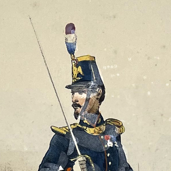 Uniforme Second Empire - Infanterie de Ligne - Chef de Bataillon - François Hippolyte Lalaisse - Uniforme de L'armée Française - Napoléon III