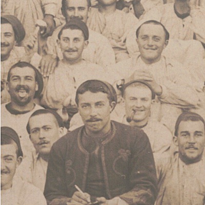 Photo Carte Postale - 20 Compagnie - 3eme Zouave - Bizerte - Tunisie - Service Militaire - Uniforme Quartier