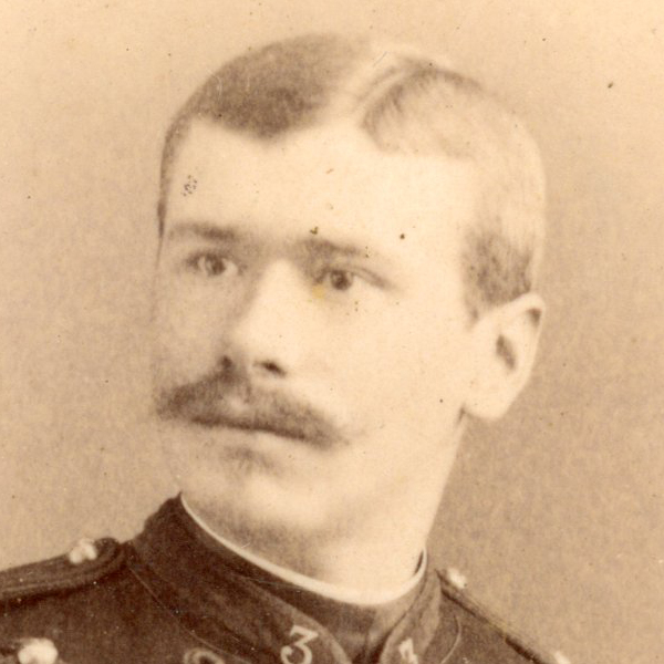 Grande CDV - Carte Cabinet Lieutenant du 3° Régiment D'Artillerie - uniforme - Dolman -Troisième République Paris