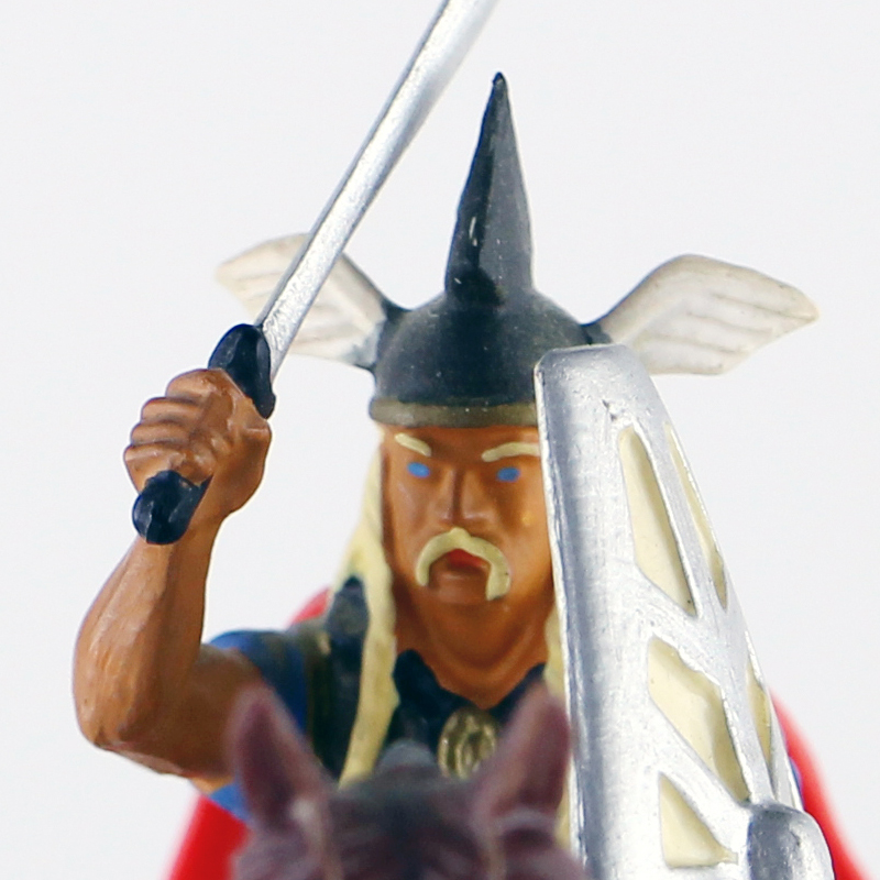 Figurine Starlux Cavalier Gaulois Deluxe Antiquité