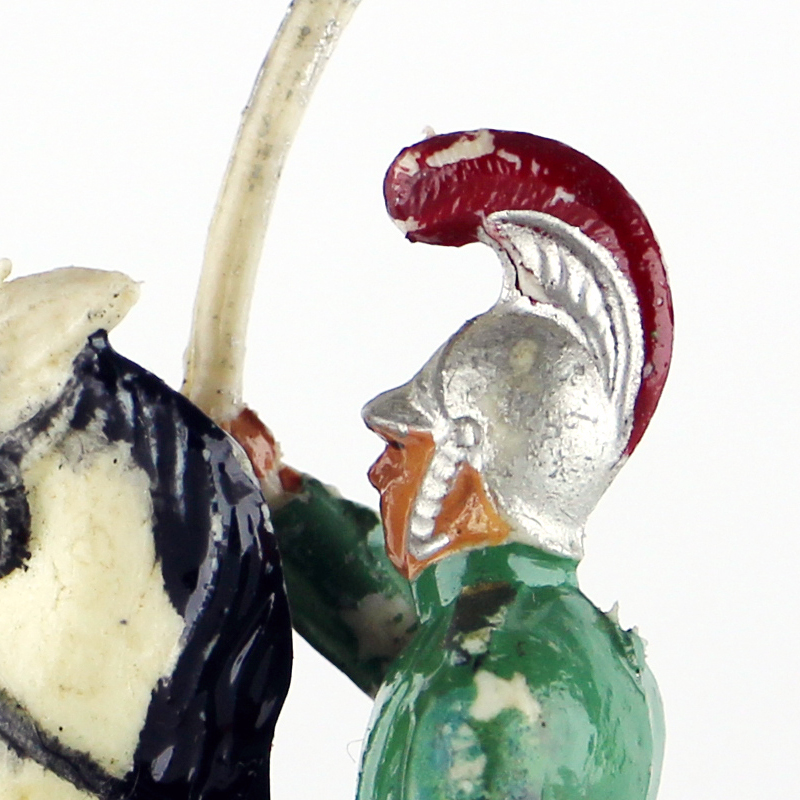 Figurine Plastique plein France Carabinier Moulée peinture origine