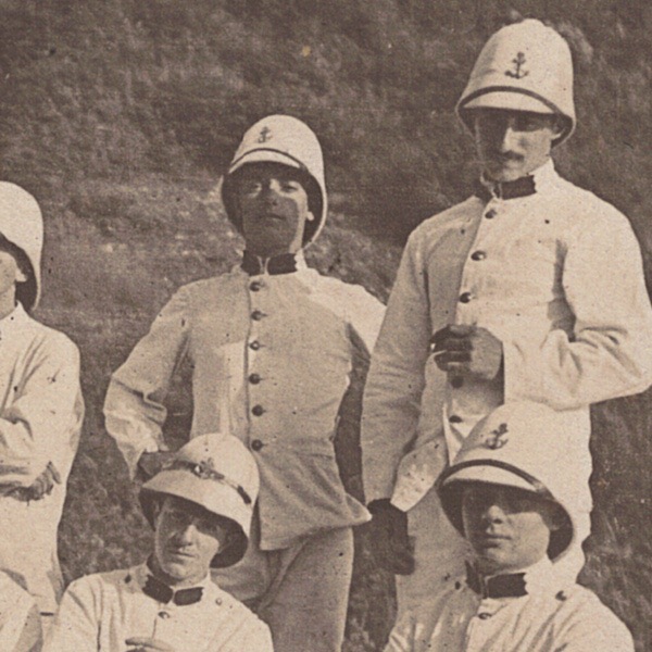 Photo Carte Postale - Troupe Coloniale - Infanterie - DAKAR - A.O.F - Afrique-Occidentale française