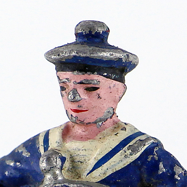 Figurine Aluminum France Marine Française Guerre 39 Uniforme Campagne Militaire