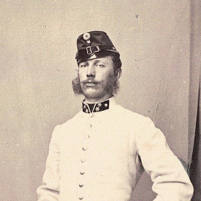 Carte CDV photo Soldat Autriche - Officier - Second Empire - Médaille - Décoration - Uniforme - Wien - Österreich - Guerre Austro Prussienne - Infanterie