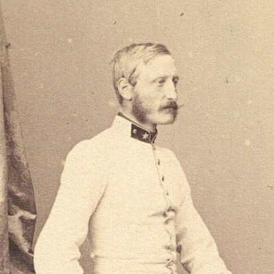Carte CDV photo Soldat Autriche - Officier - Second Empire - Médaille - Décoration - Uniforme - Wien - Österreich - Guerre Austro Prussienne - Infanterie