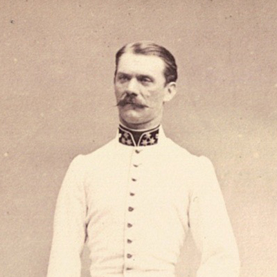 Carte CDV photo Soldat Autriche - Officier - Second Empire - Médaille - Décoration - Uniforme - Wien - Österreich - Guerre Austro Prussienne - Infanterie