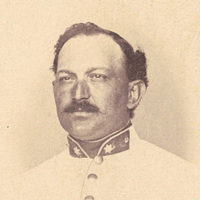 Carte CDV photo Soldat Autriche - Officier - Second Empire - Médaille - Décoration - Uniforme - Wien - Österreich - Guerre Austro Prussienne - Infanterie