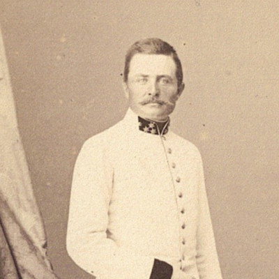 Carte CDV photo Soldat Autriche - Officier - Second Empire - Médaille - Décoration - Uniforme - Wien - Österreich - Guerre Austro Prussienne - Infanterie
