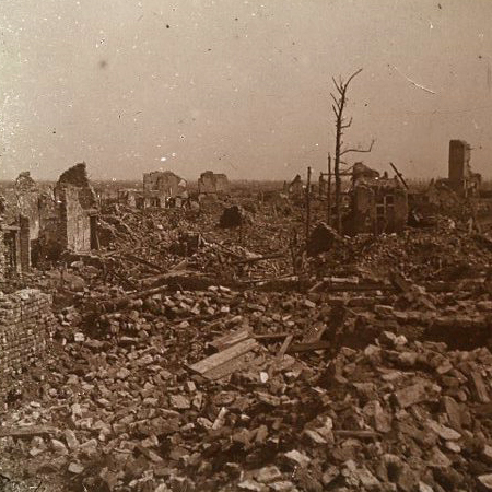 Photo Plaque Stéréo - Guerre 14/18 - Conflit - Tranchée - Vue Stéréoscopique - Poilu - Uniforme - Document actualité - 029