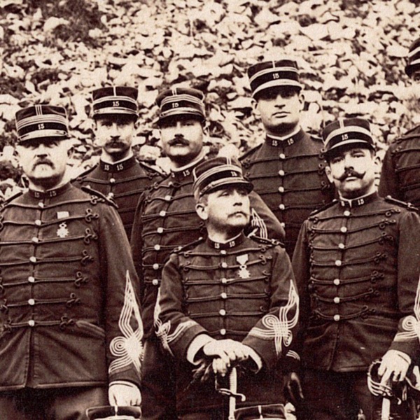 Photographie - Militaire Uniforme 1890 - Armée Française - Chasseurs - Soldats - France - Officiers - Troisième République