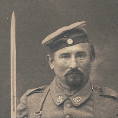 Photo Carte Postale - Uniforme - Soldat - Landwehr - Allemagne - Guerre 14-18 - Baïonnette - Front - 85 Régiment