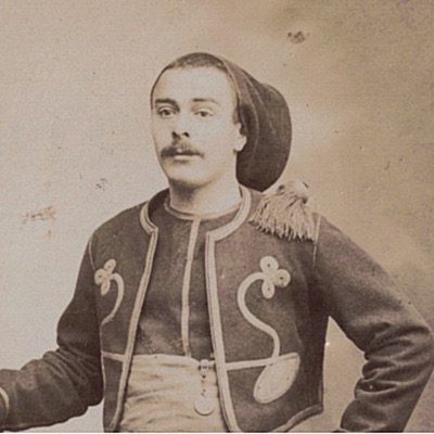 IE-CDV Soldat Français - Armée -Sétif - Baïonnette - Zouaves - XIX - Uniforme - Algérie - J.Bonnet